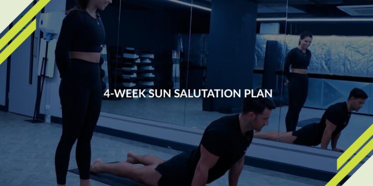 Your 4-Week Sun Salutation Yoga Plan with Tash and Tom